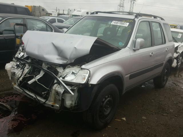 JHLRD1867YC057223 - 2000 HONDA CR-V EX SILVER photo 2