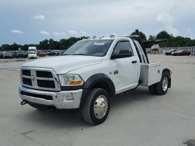 3C7WDKAL9CG205029 - 2012 DODGE RAM 4500 S WHITE photo 2