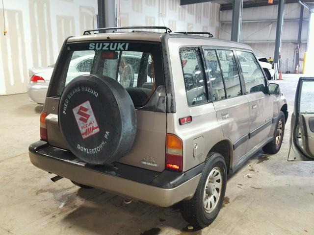 2S3TD03V6S6410161 - 1995 SUZUKI SIDEKICK J GOLD photo 4