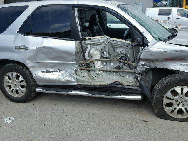 2HNYD18993H549075 - 2003 ACURA MDX TOURIN SILVER photo 9