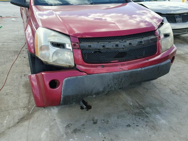 2CNDL73F056091802 - 2005 CHEVROLET EQUINOX LT MAROON photo 10