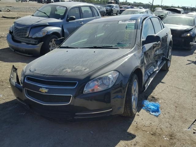 1G1ZC5EB5A4100328 - 2010 CHEVROLET MALIBU 1LT 黑色 照片 2