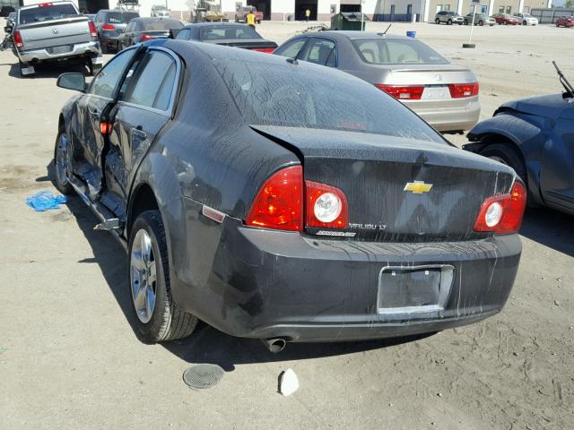 1G1ZC5EB5A4100328 - 2010 CHEVROLET MALIBU 1LT 黑色 照片 3