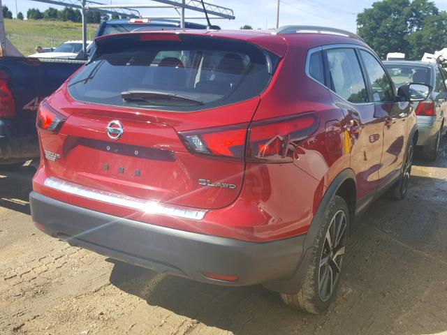 JN1BJ1CR4HW100667 - 2017 NISSAN ROGUE SPOR RED photo 4