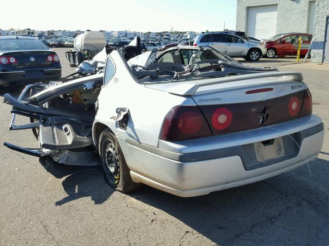 2G1WF52E419223494 - 2001 CHEVROLET IMPALA SILVER photo 3