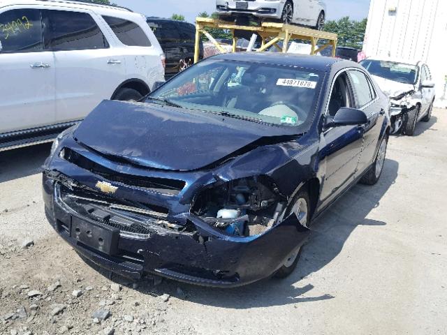 1G1ZB5EB7A4148951 - 2010 CHEVROLET MALIBU LS ლურჯი ფოტო 2