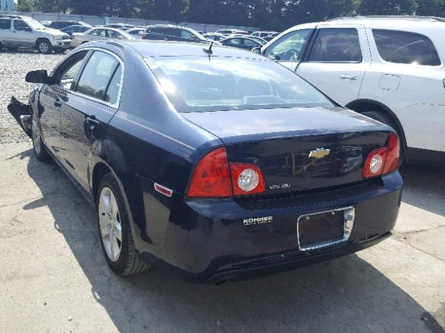 1G1ZB5EB7A4148951 - 2010 CHEVROLET MALIBU LS ლურჯი ფოტო 3