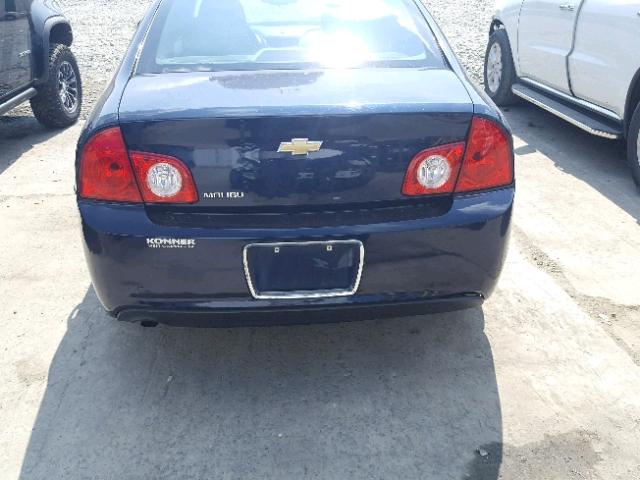 1G1ZB5EB7A4148951 - 2010 CHEVROLET MALIBU LS ლურჯი ფოტო 9