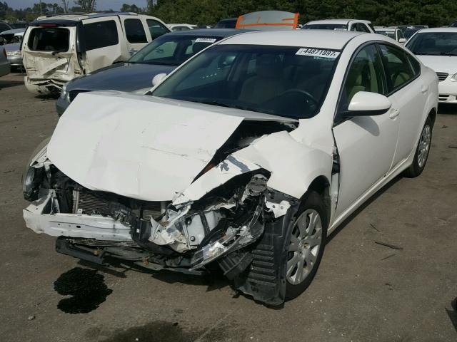 1YVHZ8BH5A5M28803 - 2010 MAZDA 6 I WHITE photo 1