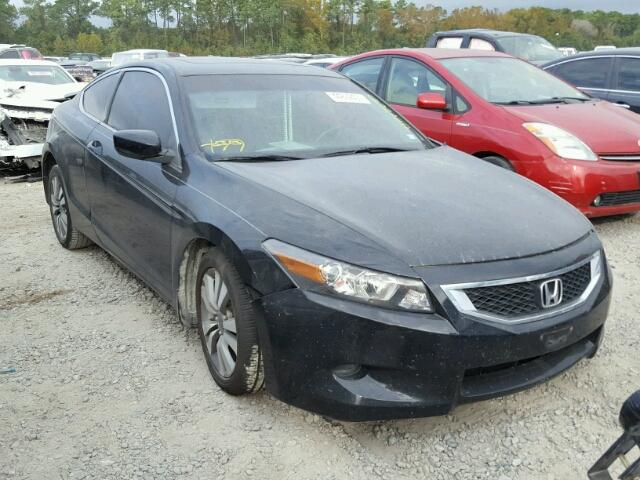 1HGCS12818A011659 - 2008 HONDA ACCORD EXL BLACK photo 1