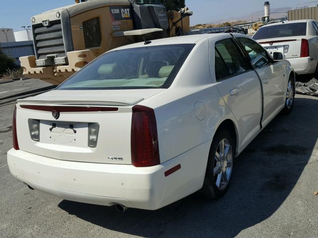 1G6DW677150206170 - 2005 CADILLAC STS WHITE photo 4