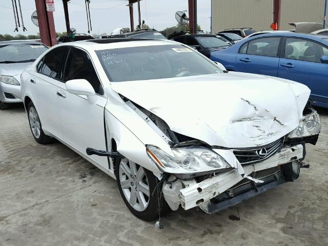 JTHBJ46G882172308 - 2008 LEXUS ES 350 WHITE photo 1