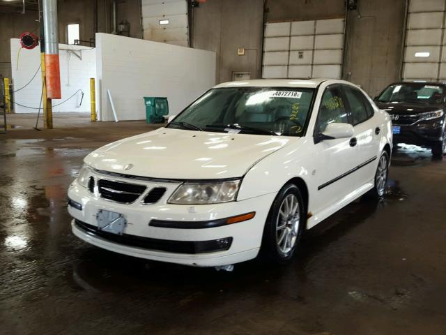 YS3FD49Y341019553 - 2004 SAAB 9-3 ARC WHITE photo 2