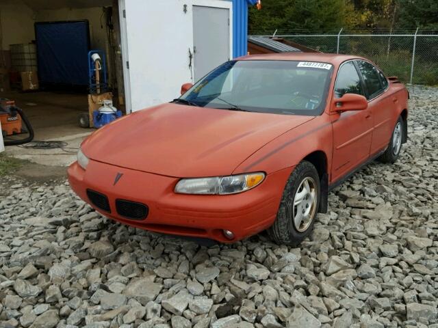 1G2WJ52M1WF294717 - 1998 PONTIAC GRAND PRIX RED photo 2