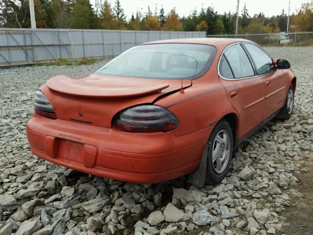 1G2WJ52M1WF294717 - 1998 PONTIAC GRAND PRIX RED photo 4