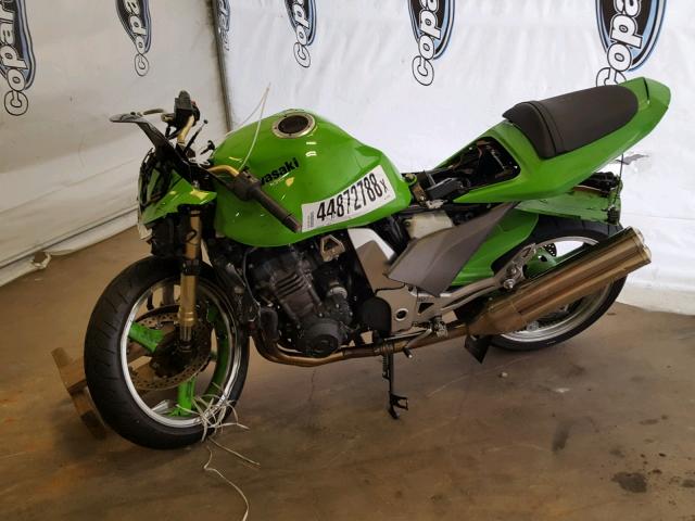 JKAZRCA184A015409 - 2004 KAWASAKI ZR1000 A1 GREEN photo 10