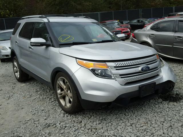 1FMHK8F8XBGA14468 - 2011 FORD EXPLORER L SILVER photo 1