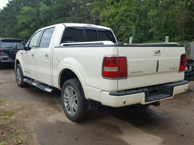 5LTPW18527FJ07610 - 2007 LINCOLN MARK LT WHITE photo 3