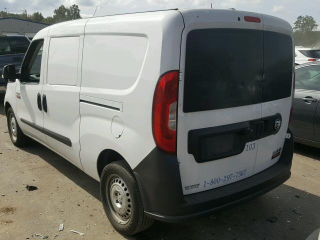 ZFBERFAB6H6F13833 - 2017 RAM PROMASTER WHITE photo 3