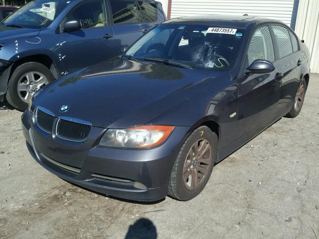 WBAVB135X6KX66292 - 2006 BMW 325 I GRAY photo 2