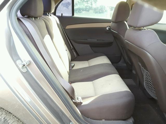1G1ZB5E15BF169794 - 2011 CHEVROLET MALIBU LS BROWN photo 6