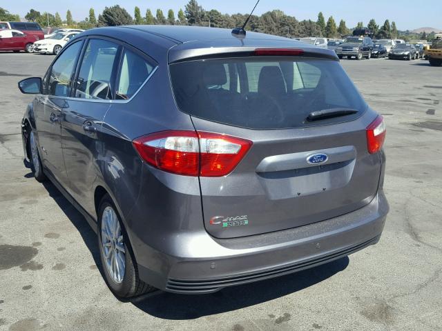 1FADP5CU6DL537880 - 2013 FORD C-MAX PREM GRAY photo 3