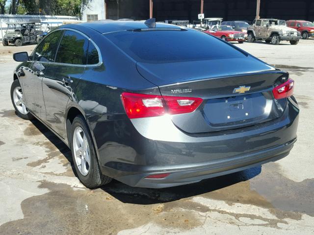 1G1ZB5ST2HF125881 - 2017 CHEVROLET MALIBU LS CHARCOAL photo 3