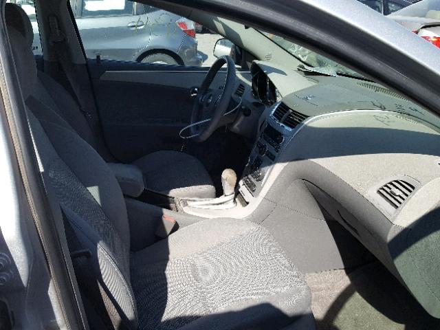 1G1ZC5EBXAF306975 - 2010 CHEVROLET MALIBU 1LT SILVER photo 5