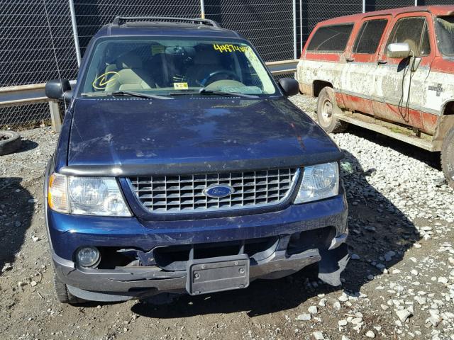 1FMZU73K94UA79843 - 2004 FORD EXPLORER BLUE photo 9