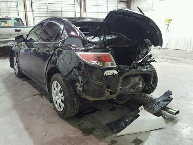 1YVHZ8BH0A5M44861 - 2010 MAZDA 6 I BLACK photo 3