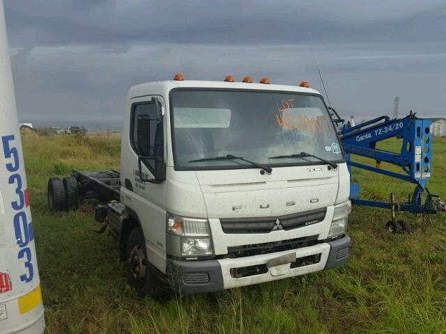 JL6CRK1A1DK000516 - 2013 MITSUBISHI FUSO TRUCK OF FE FEC92S WHITE photo 1