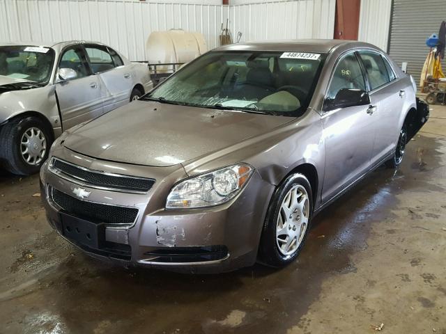 1G1ZA5E04AF280555 - 2010 CHEVROLET MALIBU LS TAN photo 2