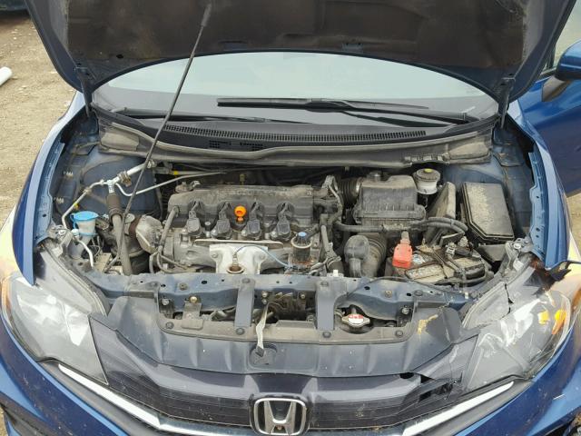 2HGFG3B58EH526686 - 2014 HONDA CIVIC LX BLUE photo 7