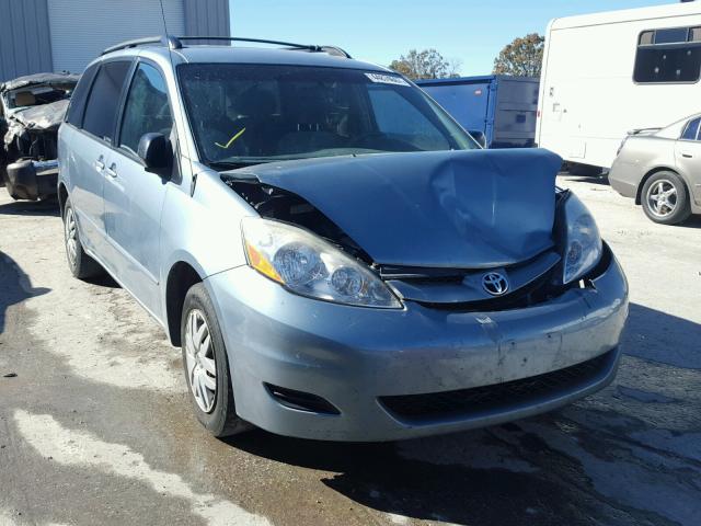 5TDZK23C28S140188 - 2008 TOYOTA SIENNA BLUE photo 1