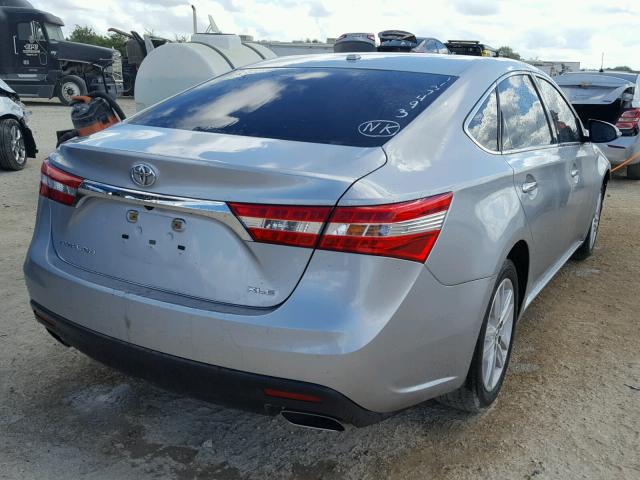 4T1BK1EB3FU148790 - 2015 TOYOTA AVALON XLE SILVER photo 4