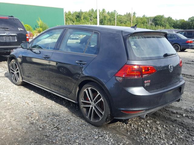 3VW547AU4HM051723 - 2017 VOLKSWAGEN GTI SPORT BLACK photo 3