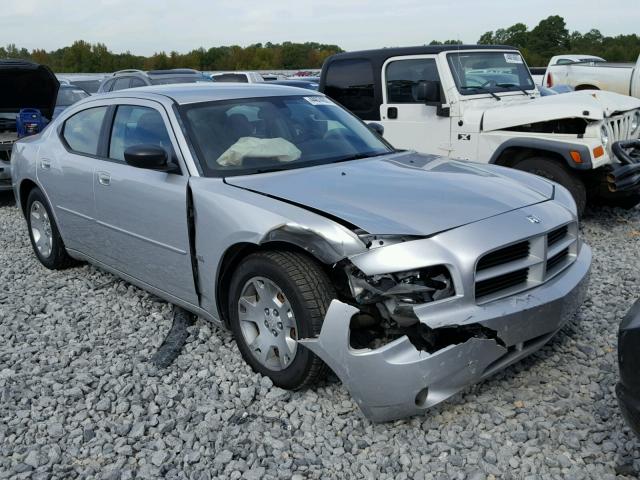 2B3KA43G86H419077 - 2006 DODGE CHARGER SE SILVER photo 1