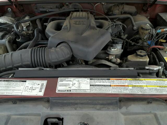 1FMZU32E9XZB21777 - 1999 FORD EXPLORER RED photo 7