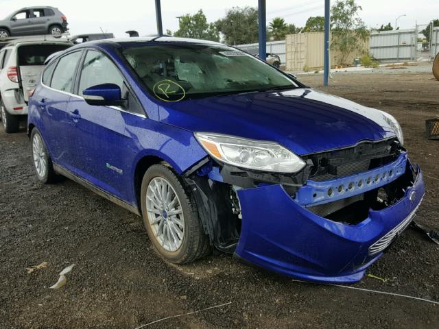 1FADP3R4XFL204869 - 2015 FORD FOCUS BEV BLUE photo 1