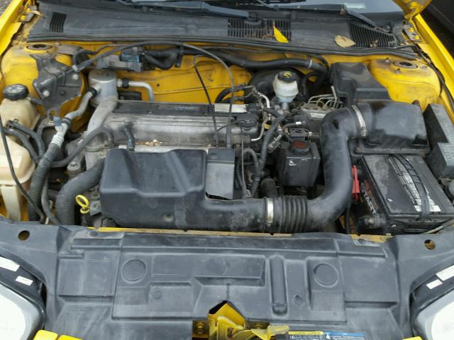 1G1JF12FX37298278 - 2003 CHEVROLET CAVALIER L YELLOW photo 7