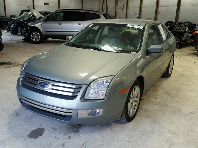 3FAHP08129R149931 - 2009 FORD FUSION SEL GREEN photo 2