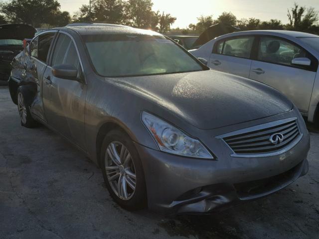 JN1CV6AR7DM766131 - 2013 INFINITI G37 CHARCOAL photo 1