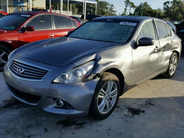 JN1CV6AR7DM766131 - 2013 INFINITI G37 CHARCOAL photo 2