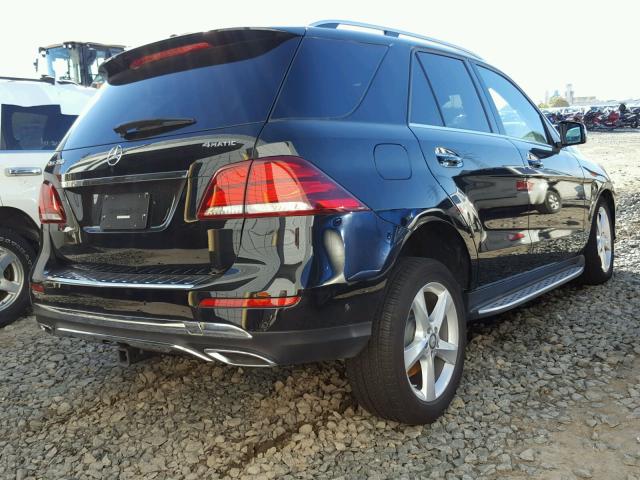 4JGDA5HB2JB124418 - 2018 MERCEDES-BENZ GLE 350 4M BLACK photo 4