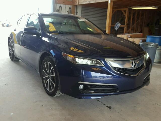 19UUB3F77GA004487 - 2016 ACURA TLX ADVANC Bleu photo 1
