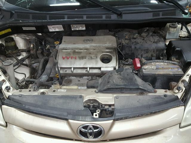 5TDBA22C36S073474 - 2006 TOYOTA SIENNA GOLD photo 7