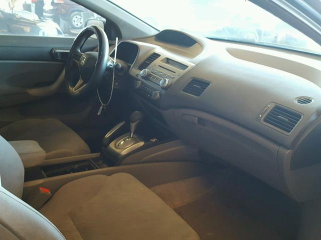 2HGFG12816H522253 - 2006 HONDA CIVIC EX BLUE photo 5