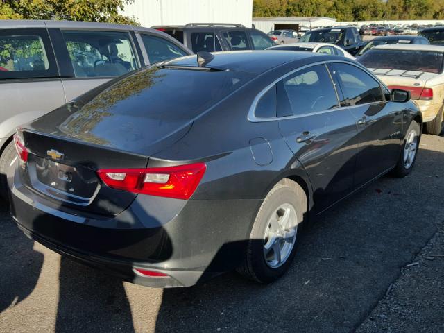 1G1ZB5ST1HF292359 - 2017 CHEVROLET MALIBU LS CHARCOAL photo 4