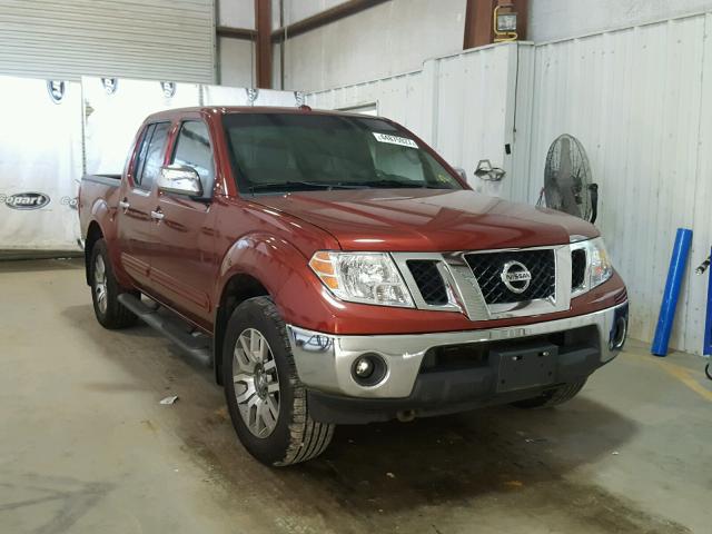 1N6AD0EV2DN757338 - 2013 NISSAN FRONTIER RED photo 1