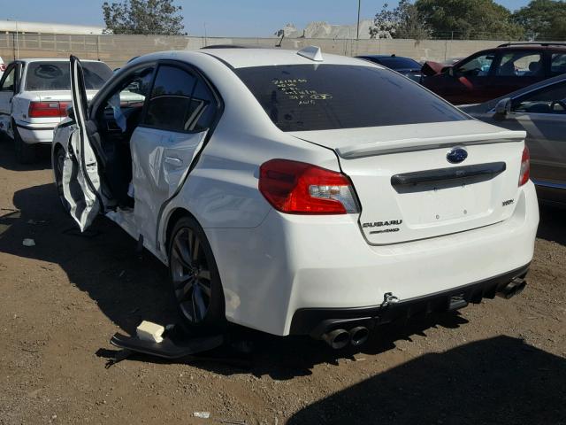 JF1VA1N68G8804263 - 2016 SUBARU WRX LIMITE WHITE photo 3